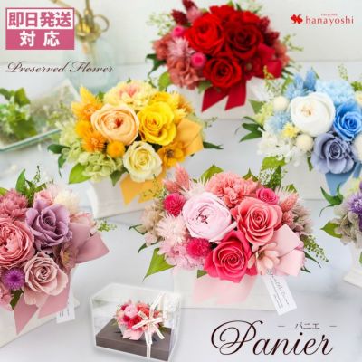 プリザーブドフラワー Panier パニエ ケース入り