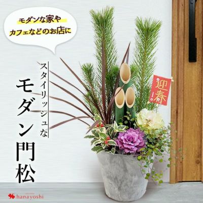 お正月飾り 門松 白 ゴールド モダン門松 白梅 オシャレ 豪華門松 特大 550c5d65b6f7f26a95b9d90a9194a1